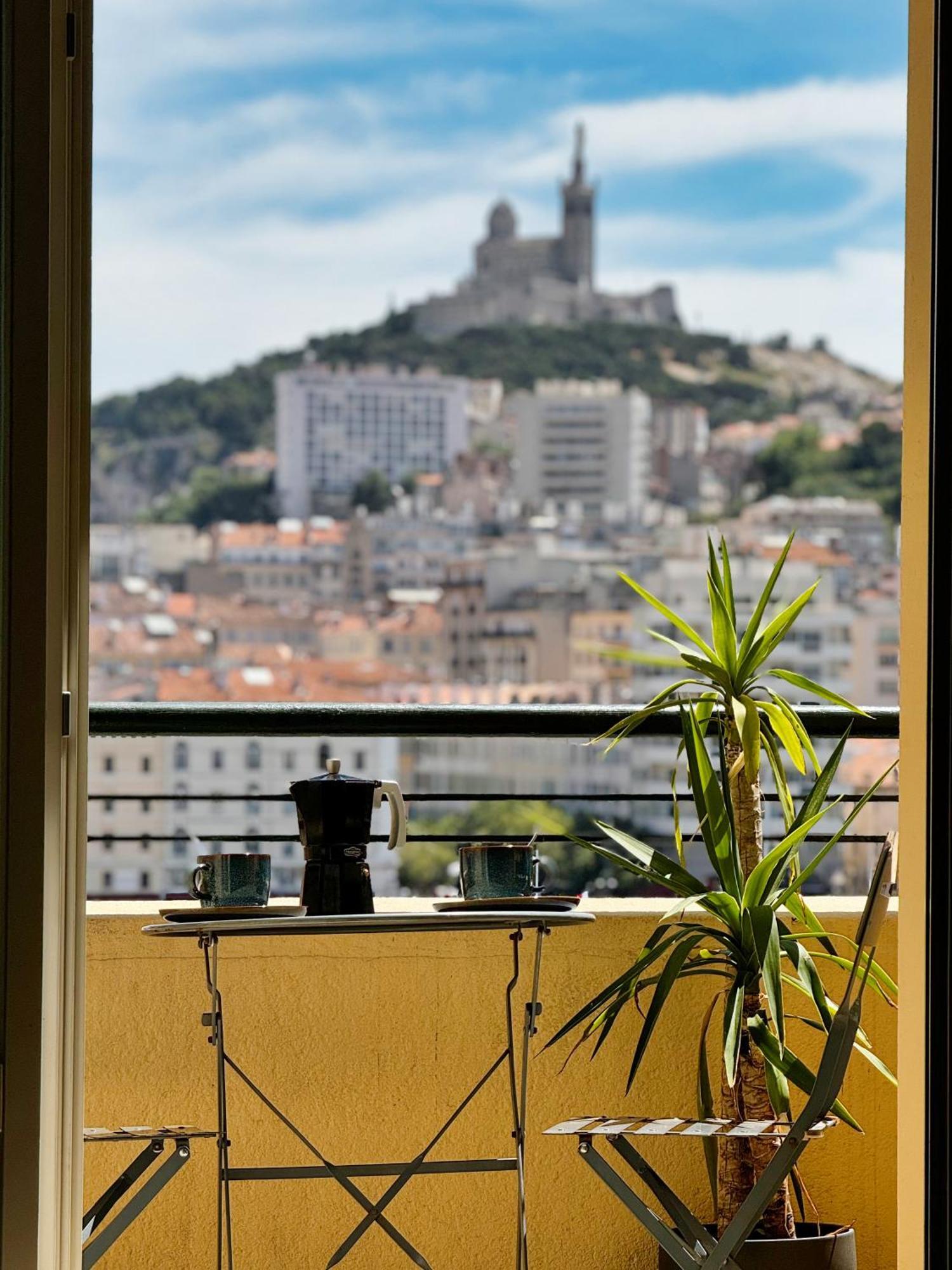 Vue Incroyable & Confort Au Vieux Port 4 Personnes Marseille Luaran gambar