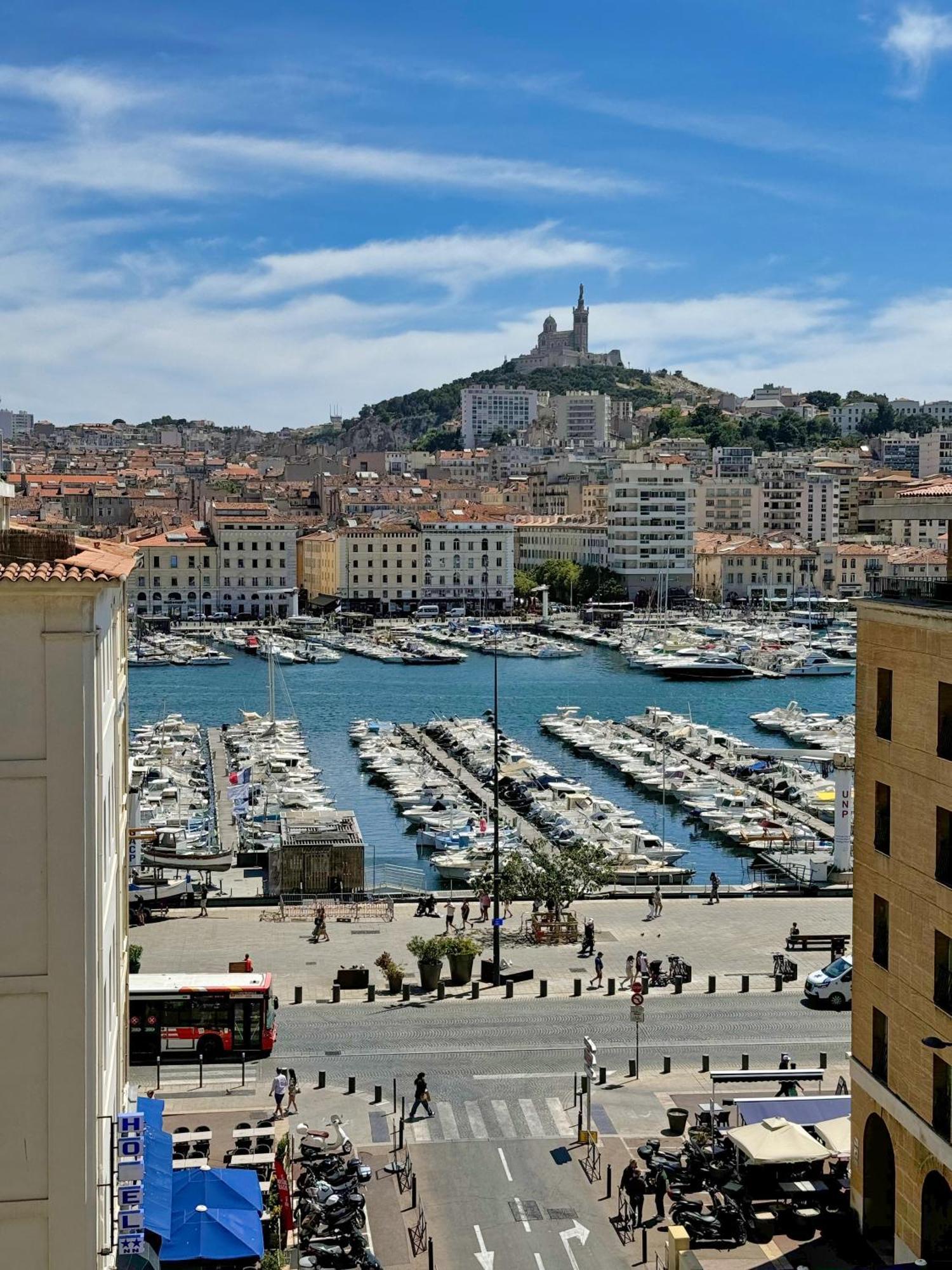 Vue Incroyable & Confort Au Vieux Port 4 Personnes Marseille Luaran gambar